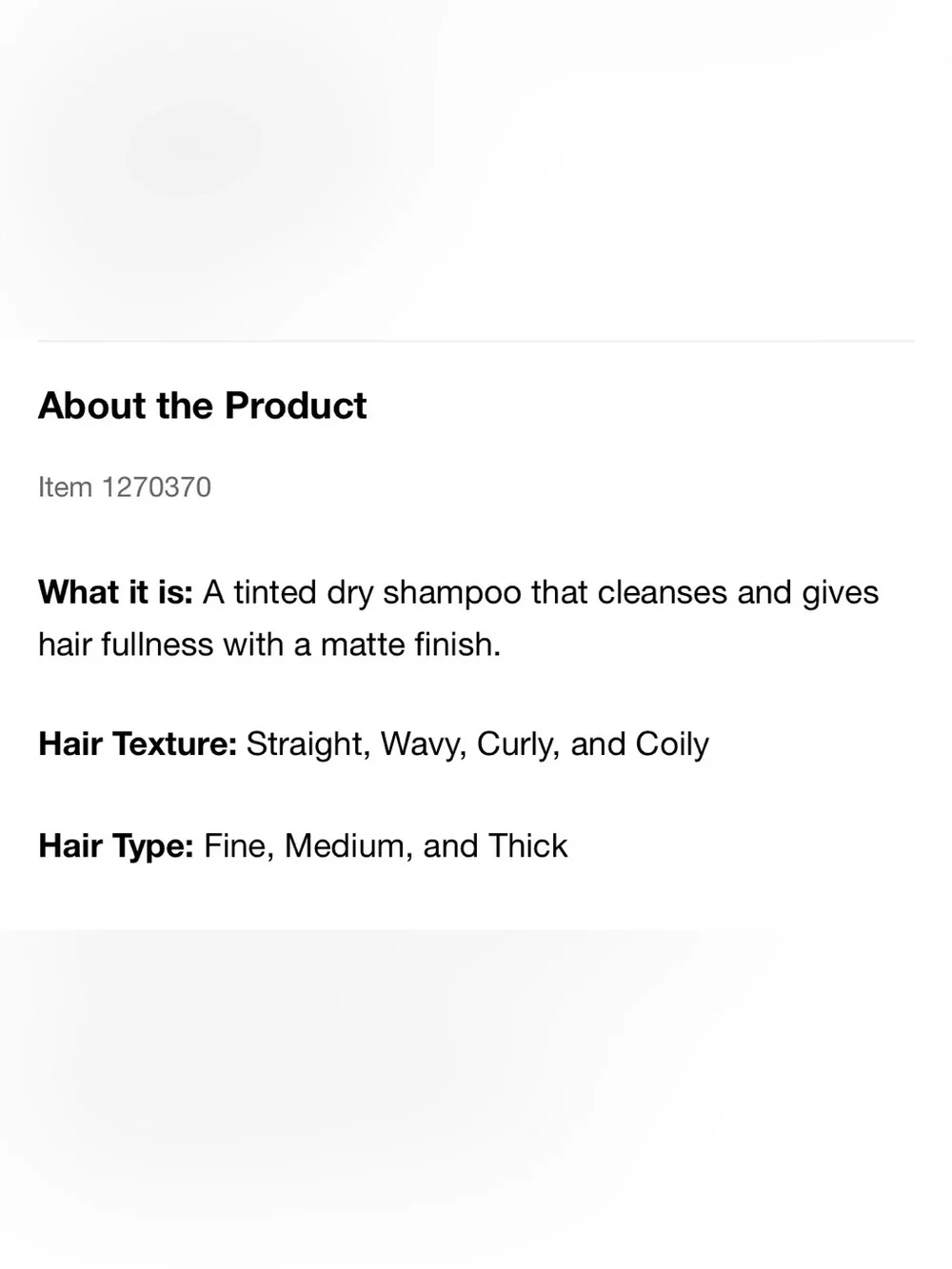 Bumble & Bumble Blondish Dry Shampoo Hair Powder